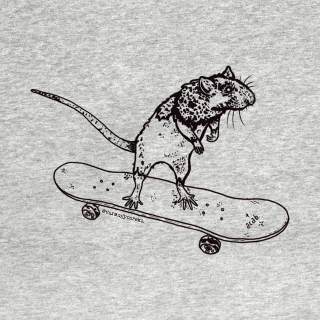 skater rat by varangyosreka